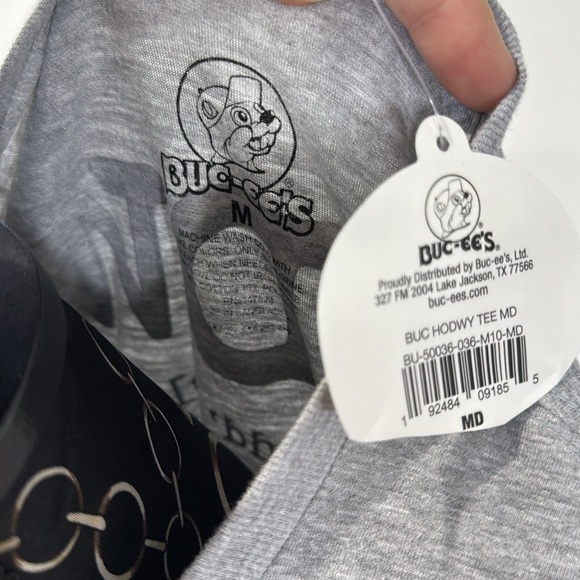 Buc-ee's NWT Gray Howdy Tee Shirt‎ - Picture 3 of 4